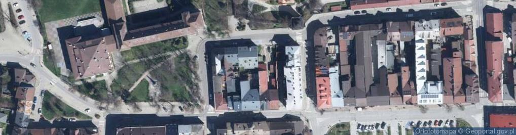 Zdjęcie satelitarne Kościelna ul.