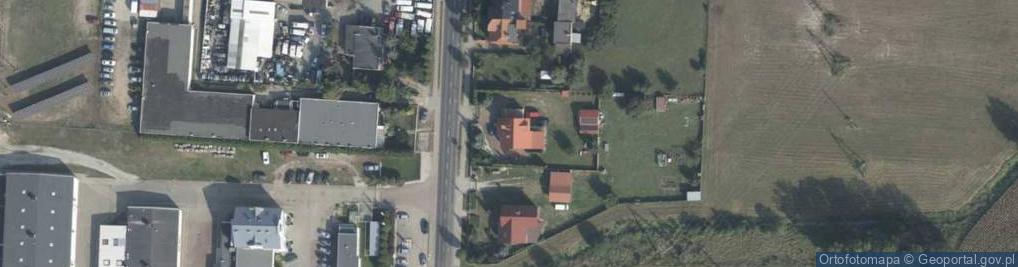 Zdjęcie satelitarne Kolejowa ul.