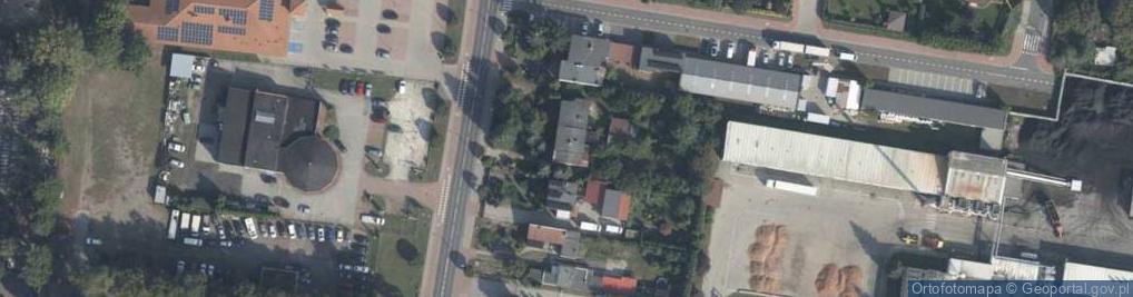 Zdjęcie satelitarne Kolejowa ul.