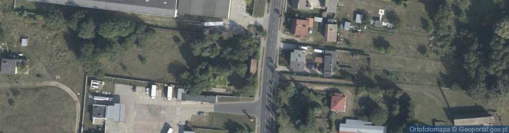 Zdjęcie satelitarne Kolejowa ul.