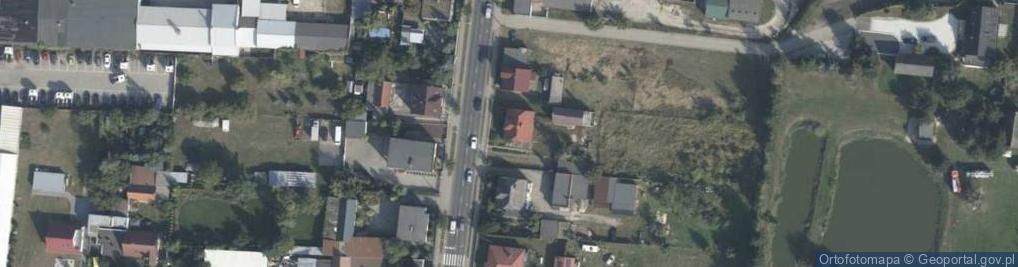 Zdjęcie satelitarne Kolejowa ul.