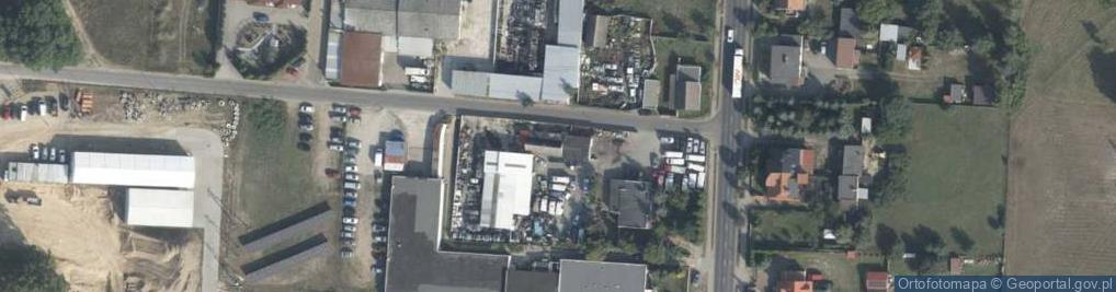Zdjęcie satelitarne Kolejowa ul.
