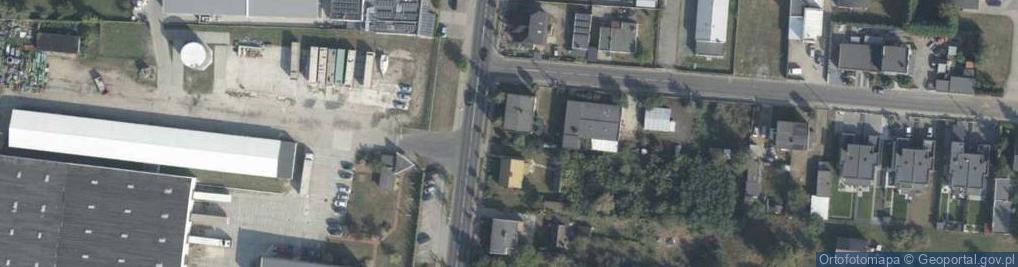 Zdjęcie satelitarne Kolejowa ul.