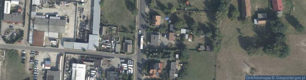 Zdjęcie satelitarne Kolejowa ul.