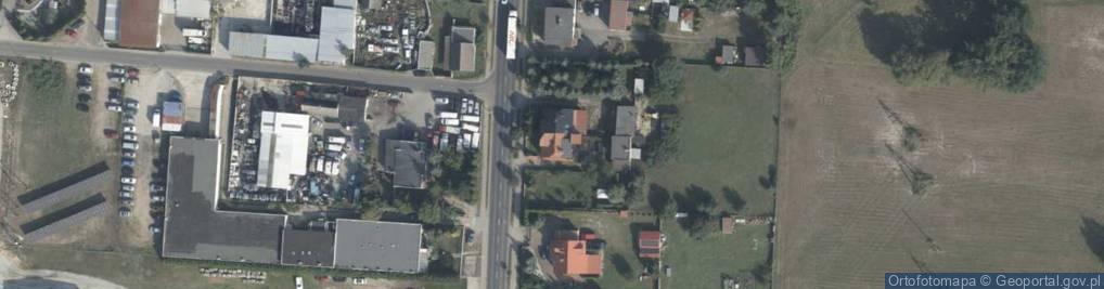 Zdjęcie satelitarne Kolejowa ul.