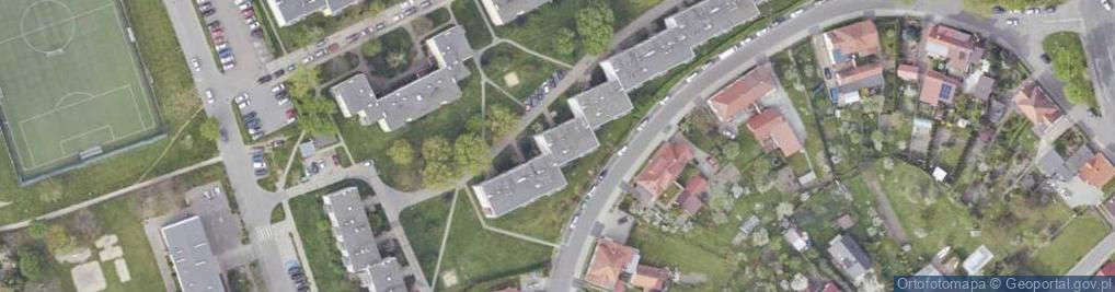 Zdjęcie satelitarne Komisji Edukacji Narodowej ul.