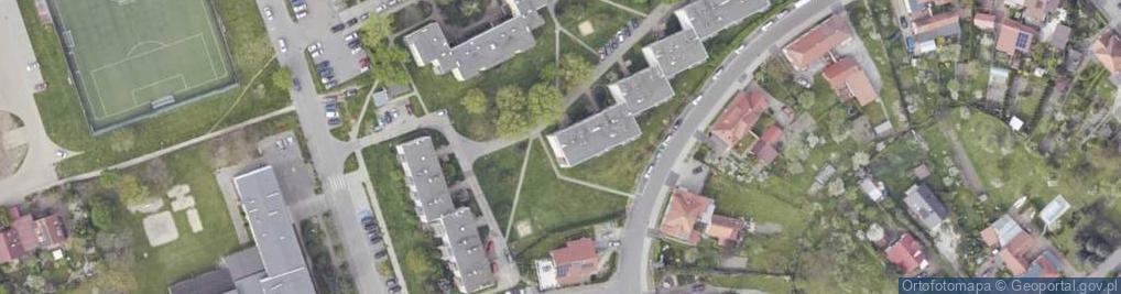 Zdjęcie satelitarne Komisji Edukacji Narodowej ul.