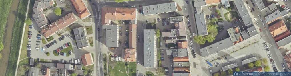Zdjęcie satelitarne Kościelna ul.