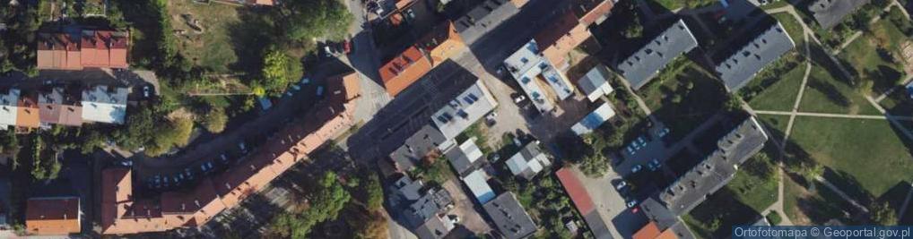Zdjęcie satelitarne Kolejowa ul.