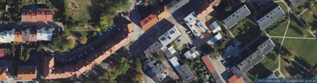 Zdjęcie satelitarne Kolejowa ul.