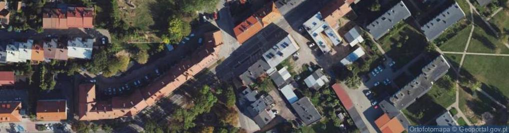 Zdjęcie satelitarne Kolejowa ul.