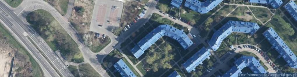 Zdjęcie satelitarne Kolberga Oskara ul.