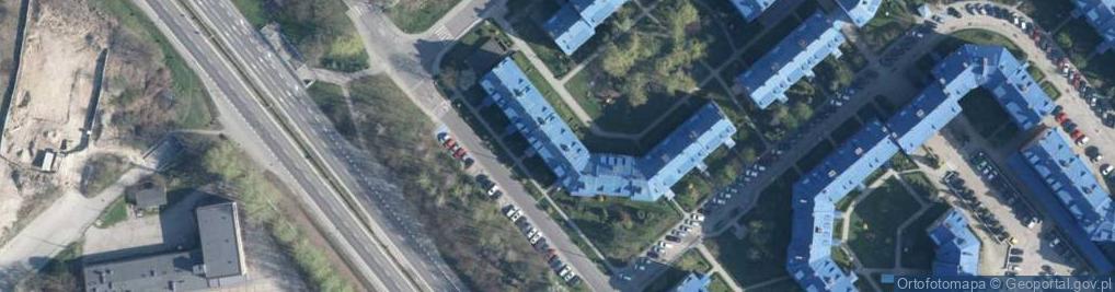 Zdjęcie satelitarne Kolberga Oskara ul.