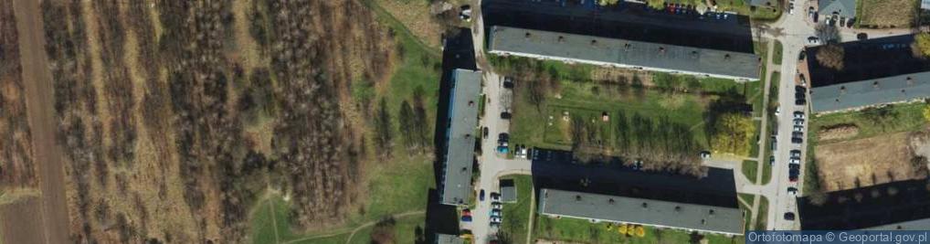 Zdjęcie satelitarne Kossaka Wojciecha ul.