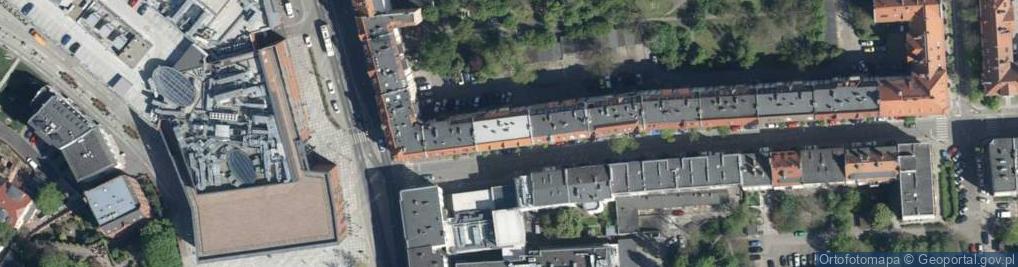 Zdjęcie satelitarne Kośnego Augustyna ul.