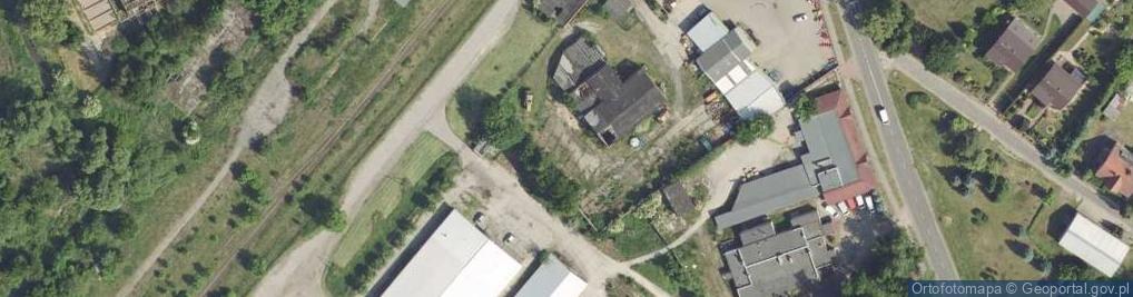 Zdjęcie satelitarne Kolejowa ul.