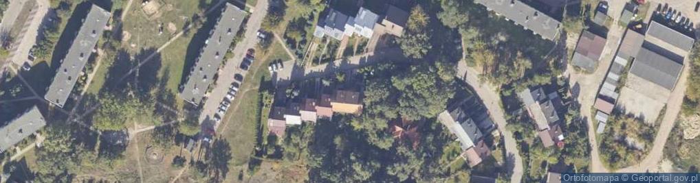 Zdjęcie satelitarne Komisji Edukacji Narodowej ul.