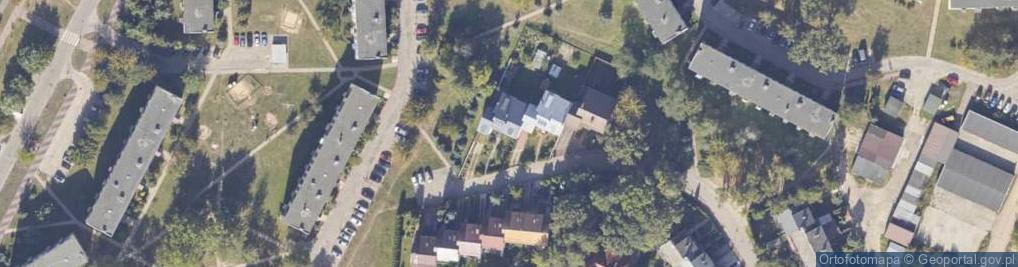 Zdjęcie satelitarne Komisji Edukacji Narodowej ul.
