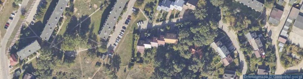 Zdjęcie satelitarne Komisji Edukacji Narodowej ul.