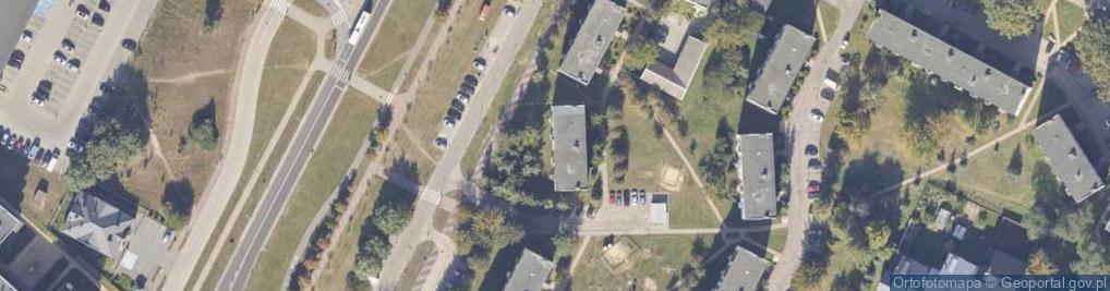 Zdjęcie satelitarne Kozłowskiego-Lasa Józefa, kpt. ul.