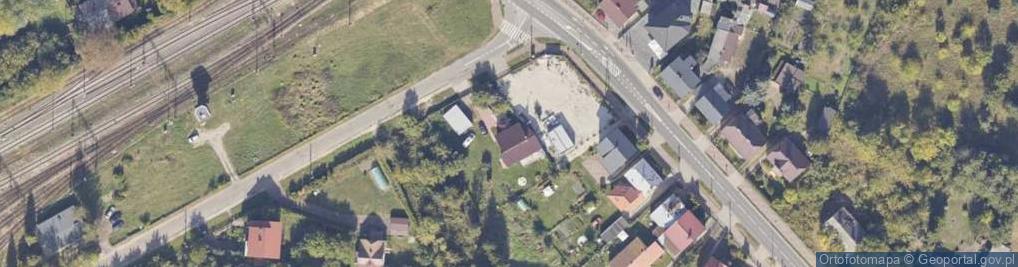 Zdjęcie satelitarne Kolejowa ul.