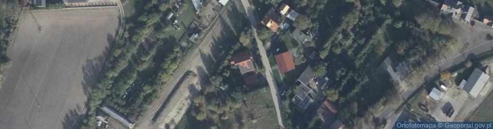 Zdjęcie satelitarne Kolejowa ul.