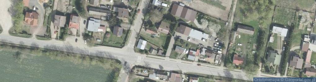 Zdjęcie satelitarne Kolejowa ul.