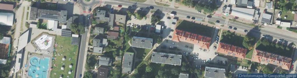 Zdjęcie satelitarne Komuny Paryskiej ul.