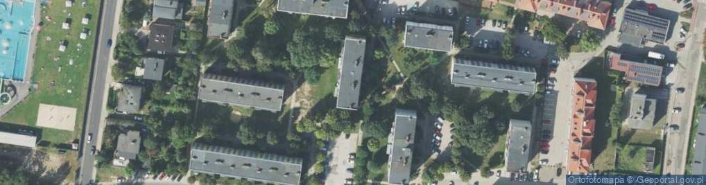 Zdjęcie satelitarne Komuny Paryskiej ul.