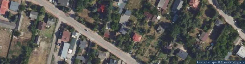Zdjęcie satelitarne Kolejowa ul.