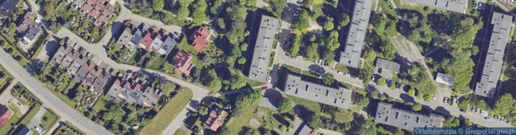 Zdjęcie satelitarne Kochanowskiego Jana ul.