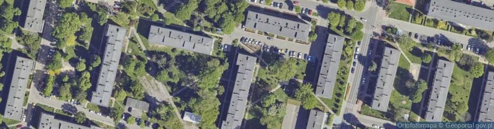 Zdjęcie satelitarne Kochanowskiego Jana ul.