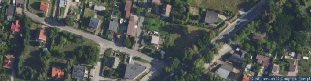 Zdjęcie satelitarne Komorowska ul.
