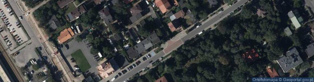 Zdjęcie satelitarne Kościelna ul.