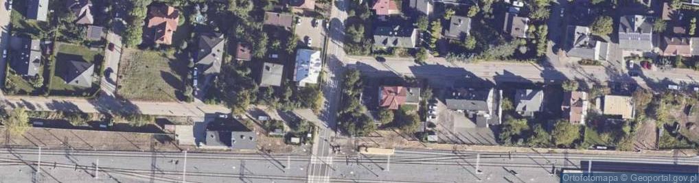 Zdjęcie satelitarne Kolejowa ul.