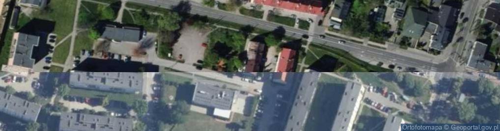 Zdjęcie satelitarne Konstytucji 3 Maja ul.