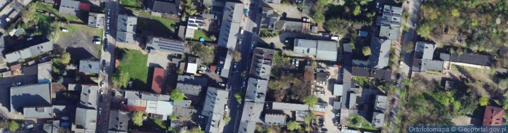 Zdjęcie satelitarne Konstantynowska ul.