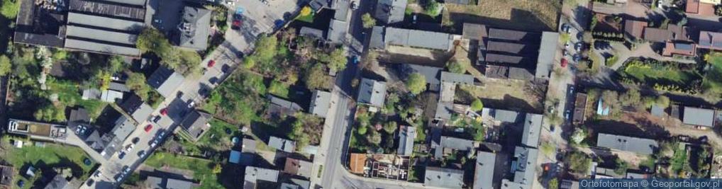 Zdjęcie satelitarne Konstantynowska ul.