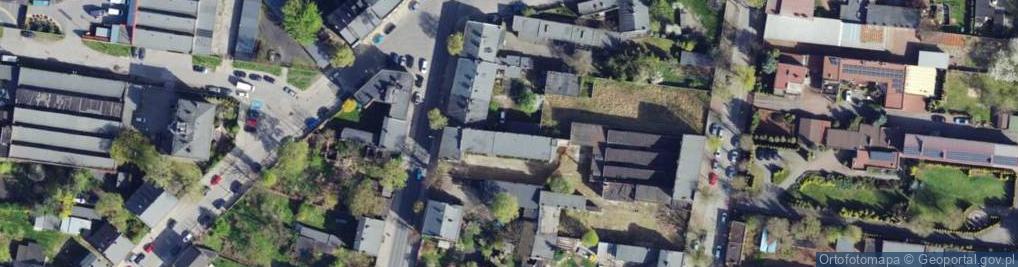 Zdjęcie satelitarne Konstantynowska ul.