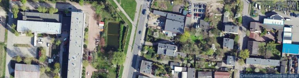 Zdjęcie satelitarne Konstantynowska ul.