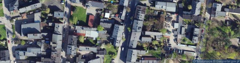 Zdjęcie satelitarne Konstantynowska ul.