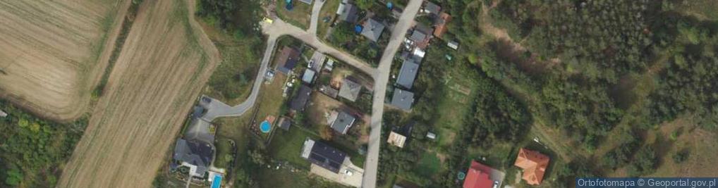 Zdjęcie satelitarne Kolorowa ul.