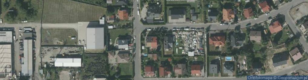 Zdjęcie satelitarne Kochanowskiego Jana ul.