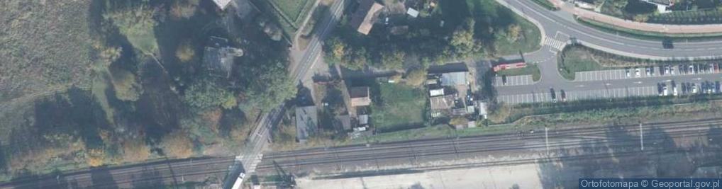 Zdjęcie satelitarne Kolejowa ul.