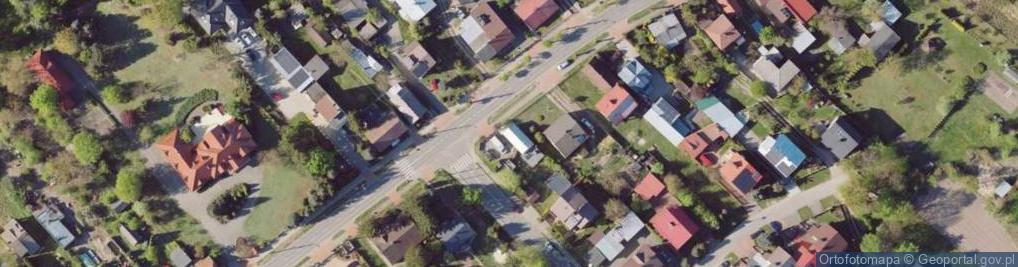 Zdjęcie satelitarne Kolejowa ul.