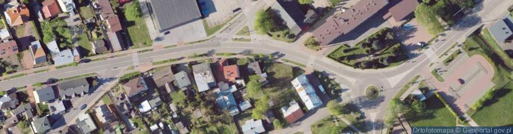 Zdjęcie satelitarne Kolejowa ul.