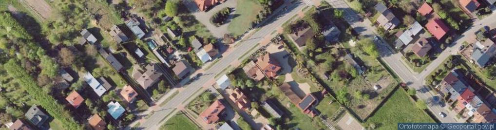 Zdjęcie satelitarne Kolejowa ul.