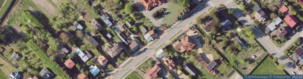 Zdjęcie satelitarne Kolejowa ul.