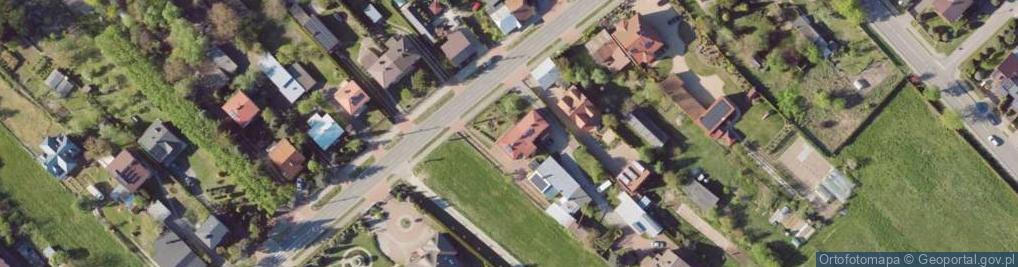 Zdjęcie satelitarne Kolejowa ul.
