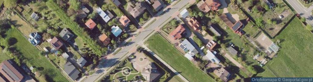 Zdjęcie satelitarne Kolejowa ul.